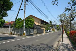 千葉家の屋敷跡