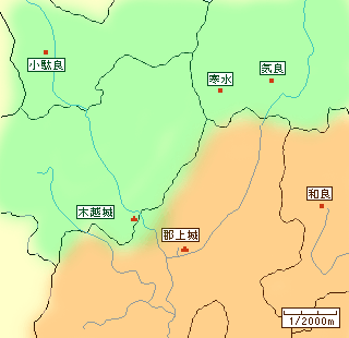 郡上の地図