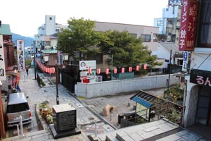 辰・岸権左衛門より子・木暮武太夫旧跡を見る