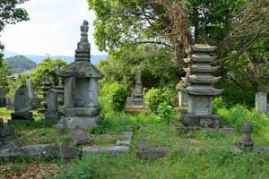 円通寺墓所の千葉常治墓
