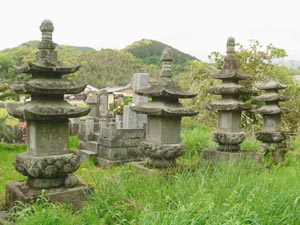円通寺墓所の千葉家墓所