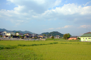 円通寺遠景