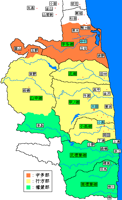 相馬家の地図