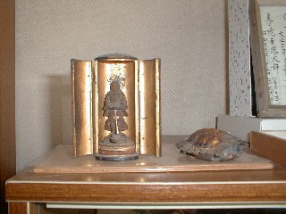 臼井家蔵妙見菩薩と亀